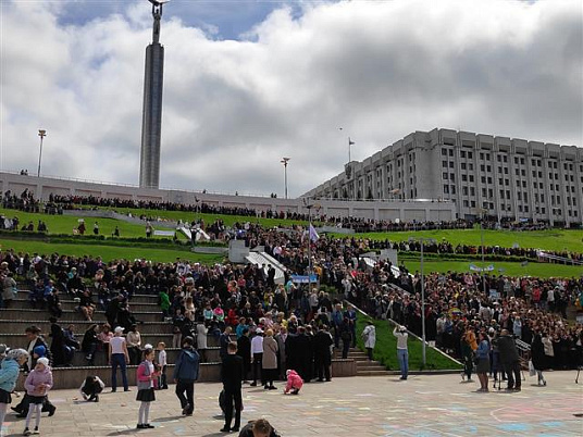 Последний звонок 24 мая 2019г. Площадь Славы