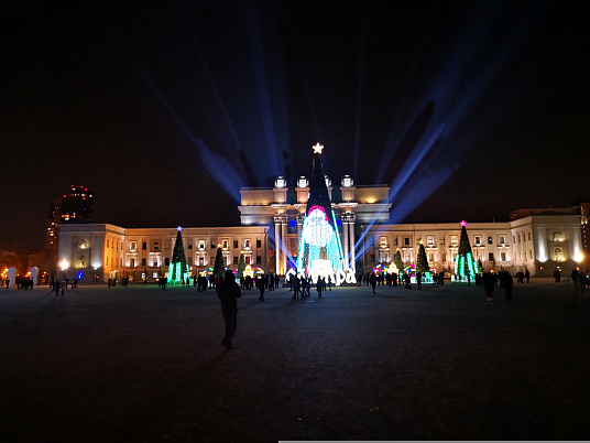 Новогодняя ночь 2020 Площадь Куйбышева